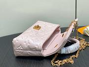 LV Ski Nano Madeleine Monogram Empreinte Leather Snowy Pearl M12211 - 21x12.5x6cm - 3