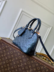 LV Ski Monogram Empreinte Leather Shimmery Ink M26686 - 23.5x17.5x11.5cm - 2