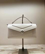 Bvlgari Serpenti Forever Phone Case In White Calf Leather - 19x10x3.5cm - 4