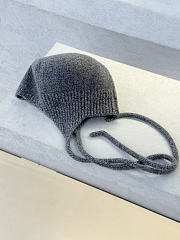 Miumiu Wool And Cashmere Hat Astral Blue - 5