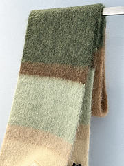 Miumiu Wool Scarf With Fringes Cognac/Tundra   - 6