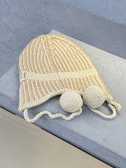 Miumiu Wool Hat Sand Beige  - 2