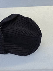 Miumiu Wool And Cashmere Beanie Black - 4