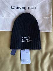 LV Script Beanie S00 Black M97804 - 1