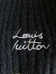 LV Script Beanie S00 Black M97804 - 4
