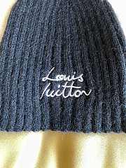 LV Script Beanie S00 Black M97804 - 3