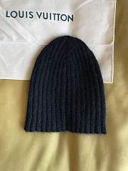 LV Script Beanie S00 Black M97804 - 2
