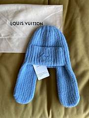 LV Script Beanie Sky Blue M97732 - 6