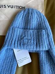 LV Script Beanie Sky Blue M97732 - 5