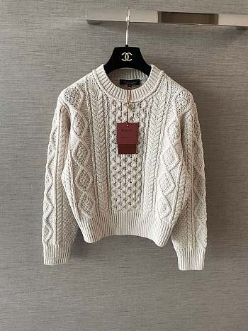 Loro Piana Eyre Crewneck Baby Cashmere Beige