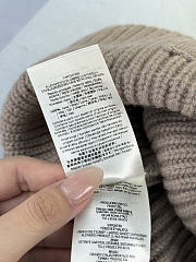 Fendi Hat Wool Beanie Dove Gray - 4