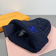 LV Mini Cable Beanie Blue M5256A  - 2