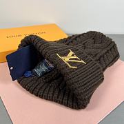 LV Mini Cable Beanie Brown M5257A - 3