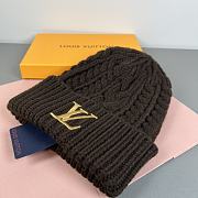 LV Mini Cable Beanie Brown M5257A - 4