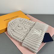 LV Mini Cable Beanie Beige M5215A - 4