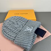 LV Mini Cable Beanie Gray - 4