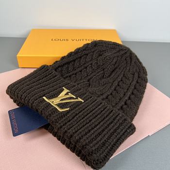 LV Mini Cable Beanie Brown M5257A