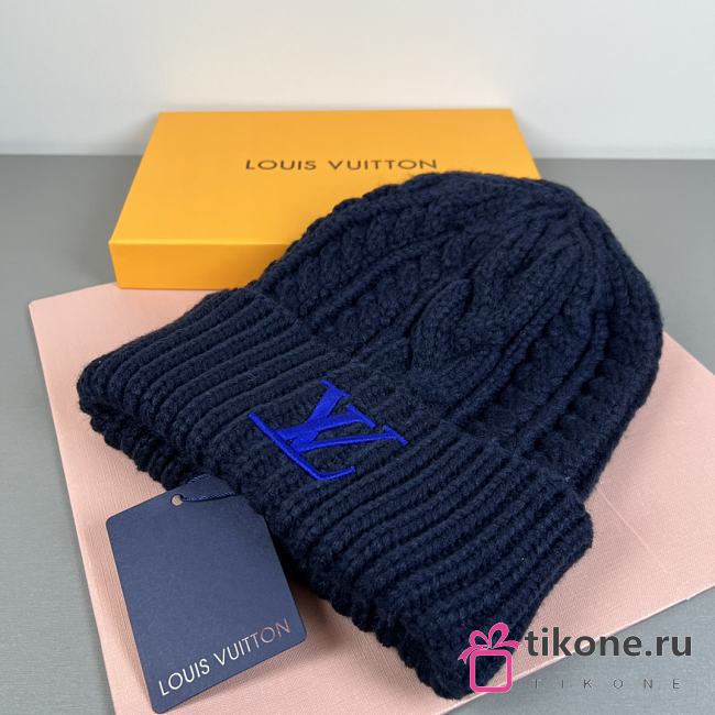 LV Mini Cable Beanie Blue M5256A  - 1
