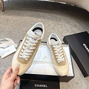 Chanel Trainers Calfskin & Suede Calfskin Beige G47014 - 6