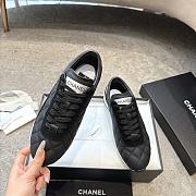 Chanel Trainers Calfskin & Suede Calfskin Black G47014 - 3