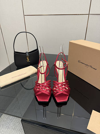 Gianvito Rossi 95 Kerry Sandals Red