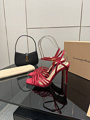 Gianvito Rossi 95 Kerry Sandals Red - 5