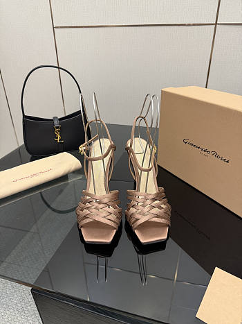 Gianvito Rossi 95 Kerry Sandals Brown