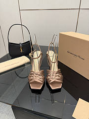 Gianvito Rossi 95 Kerry Sandals Brown - 3