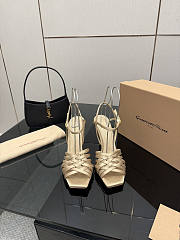 Gianvito Rossi 95 Kerry Sandals Beige - 5