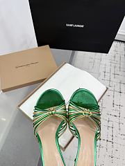 Gianvito Rossi 70 Vyna Sandals Green - 6