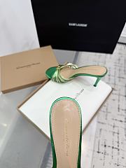 Gianvito Rossi 70 Vyna Sandals Green - 5