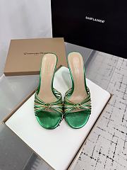 Gianvito Rossi 70 Vyna Sandals Green - 3