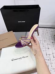 Gianvito Rossi 70 Vyna Sandals Purple - 3