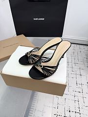 Gianvito Rossi 70 Vyna Sandals Black - 4