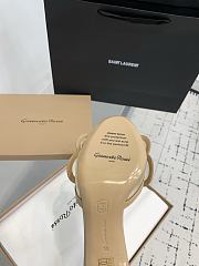 Gianvito Rossi Ilia 75 Mesh Trimmed Sandals Beige - 4