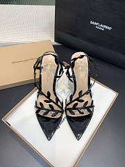 Gianvito Rossi Sandals Flavia Black Shiny Calf 105mm - 1