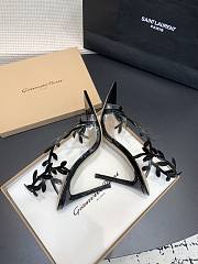 Gianvito Rossi Sandals Flavia Black Shiny Calf 105mm - 5