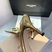 Gianvito Rossi Lucrezia Mule 70 Gold Shiny Calf - 5