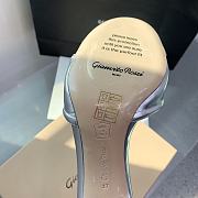 Gianvito Rossi Lucrezia Mule 70 Silver Shiny Calf - 5