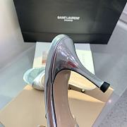 Gianvito Rossi Lucrezia Mule 70 Silver Shiny Calf - 4