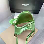 Gianvito Rossi Lucrezia Mule 70 Green Shiny Calf - 6