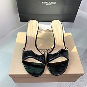 Gianvito Rossi Lucrezia Mule 70 Black Shiny Calf - 1