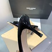 Gianvito Rossi Lucrezia Mule 70 Black Shiny Calf - 6