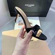 Gianvito Rossi Lucrezia Mule 70 Black Shiny Calf - 3