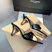 Gianvito Rossi Lucrezia Mule 70 Black Shiny Calf - 2