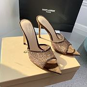 Gianvito Rossi Rania Mule 85 Brown - 5