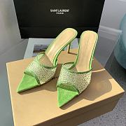 Gianvito Rossi Rania Mule 85 Green - 6