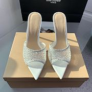 Gianvito Rossi Rania Mule 85 White - 5