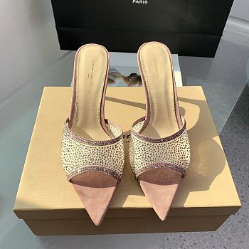 Gianvito Rossi Rania Mule 85 Pink