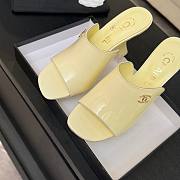 Chanel Mules Patent Calfskin Ivory 95mm - 2